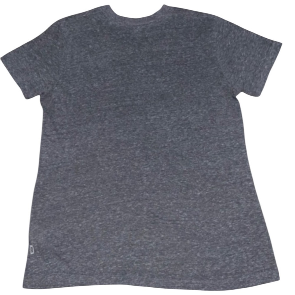 📌 Vans Women’s Small Heather Gray Floral Logo Graphic Tee Soft Casual T-Shirt - Picture 3 of 6
